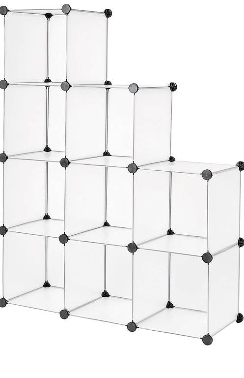 Steckregal aus Kunststoff