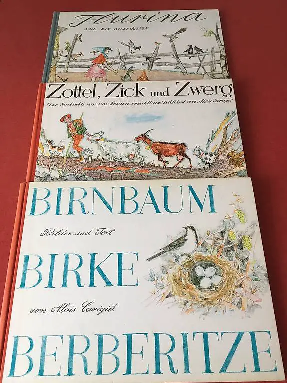 3 Kinderbücher von Alois Carigiet und Selina Chönz
