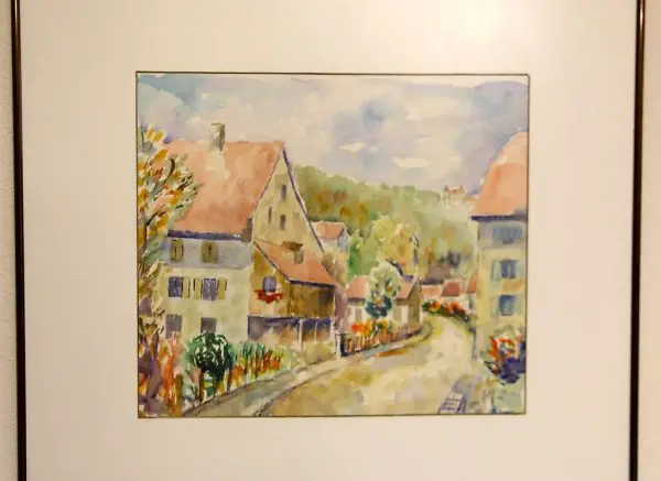 Originalaquarell von Ueli von Arx