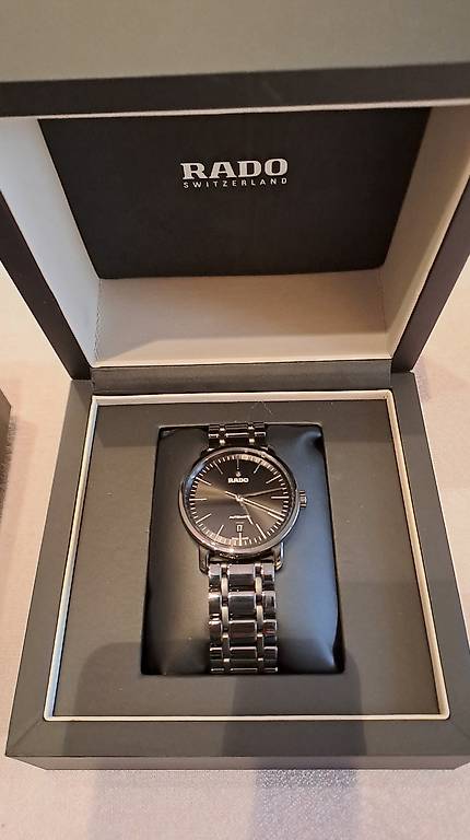 Rado Diamaster Automatic, schwarzes Keramik, neu in OVP