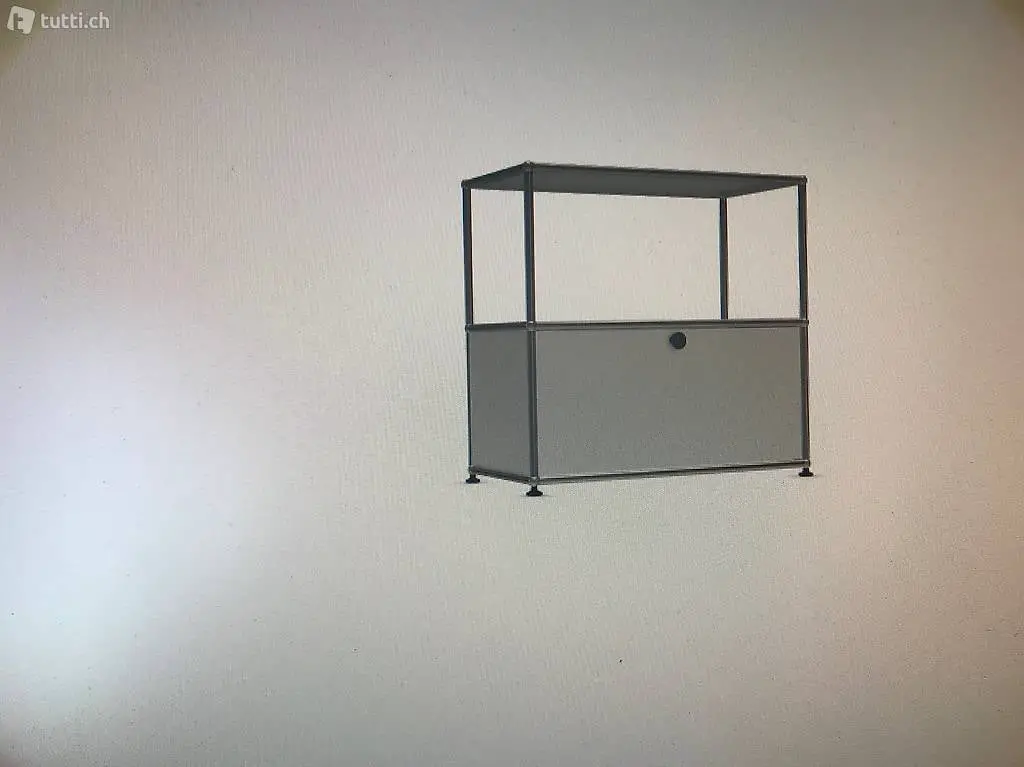  USM Haller Regal mit Klappe Lichtgrau RAL 7035 oder andere