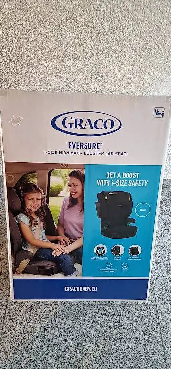 GRACO Kindersitz Affix R129 i-Size Iron Schwarz