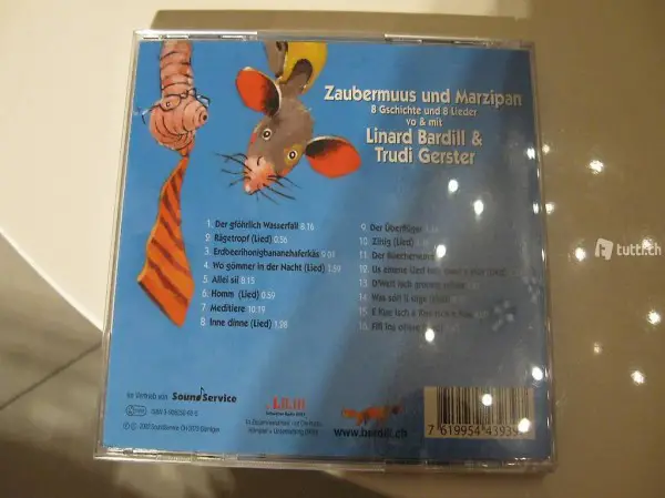 Hörspiel Lieder Zabermus und Marzipan Linard Bardil