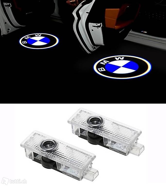 2x Led Luce Porta Logo BMW