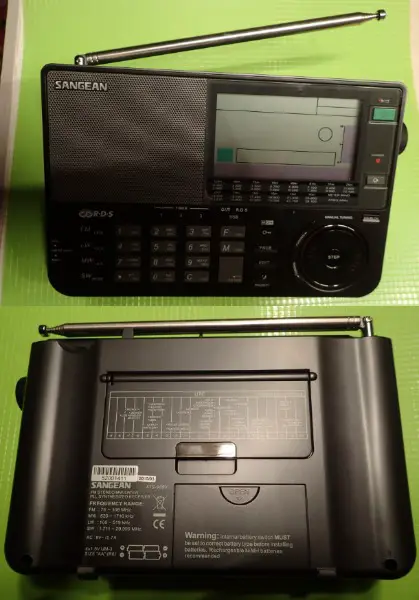 Sangean ATS-909X Synthesizer-Weltempfänger AM/FM/SSB