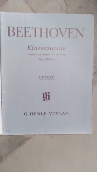 Beethoven, Klaviersonate c-moll