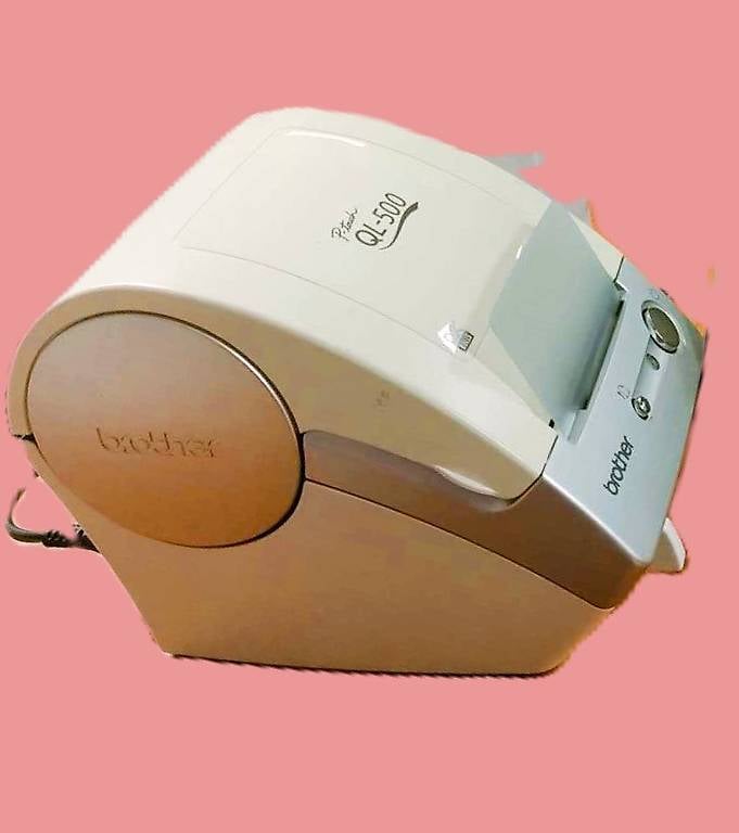 Ettikettendrucker inklusive neue Rollen, P-Touch QL-500