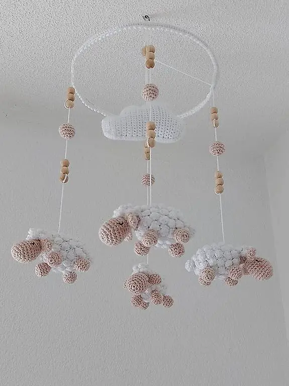 Baby Mobile Schäfchen