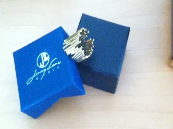 Jenny Lane Ring ausgefallene Designerform * Topzustand