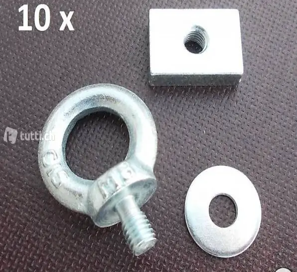  Binderinge Anssems, Zurrring, Bindeöse, Bindeauge, Zurröse