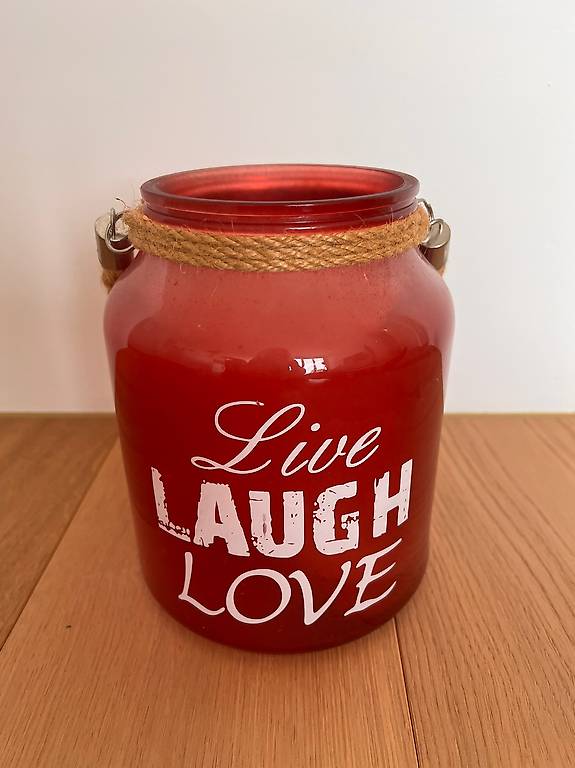 Deko Leuchte mit Rechaudkerze