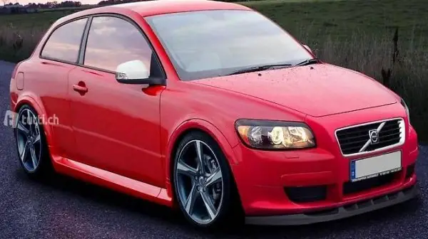  Spoilerlippe Volvo C30 Bj. 06-10 Ansatz