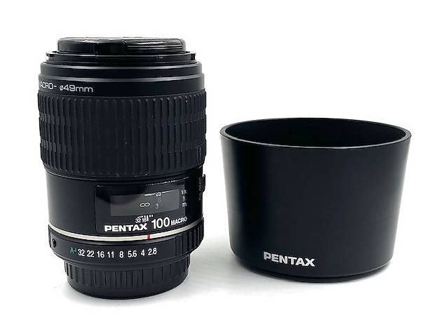 Pentax D-FA 100mm Macro 2.8 + Blende PH-RBB 49mm