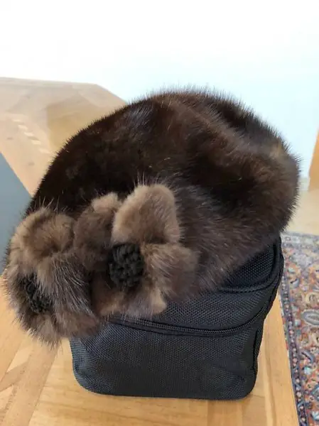 Echter Nerzhut braun