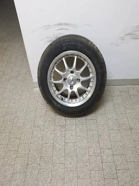  1x Alutec Felgen inkl. Reifen - 195/60 R15 88H - Sommer