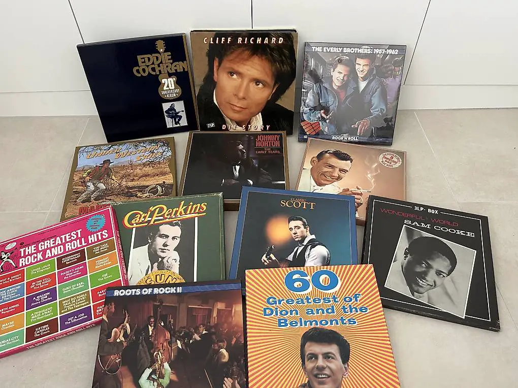 LP CD Box Doo Wop Rockabilly Rock n Roll