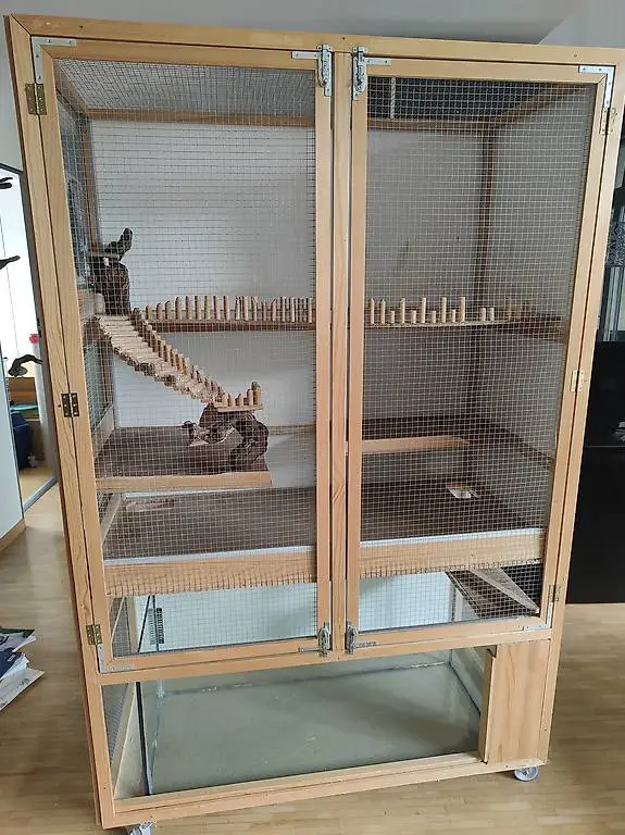 Grosser Nagerkäfig z.B. für Degus, Chinchillas