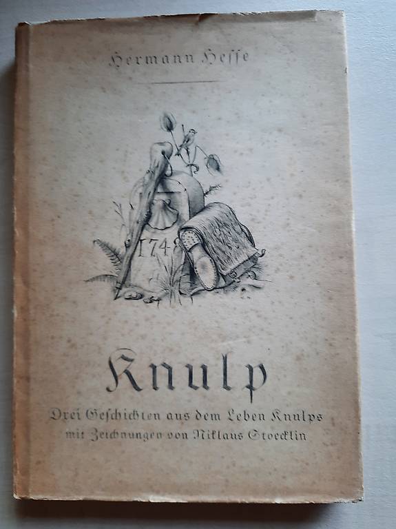 Hermann Hesse, Knulp, antik, sehr guter Zustand