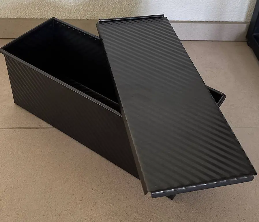 Toastbrot Backform schwarz