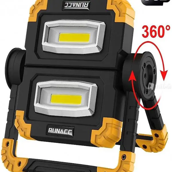  Faltbares LED Arbeitsleuchte Baustrahler Arbeitslicht