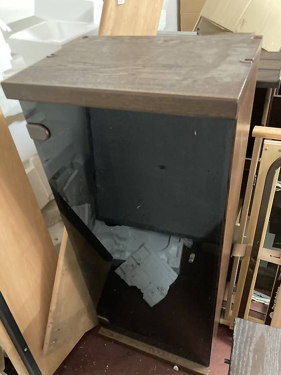 Glasvitrine Rauchglas