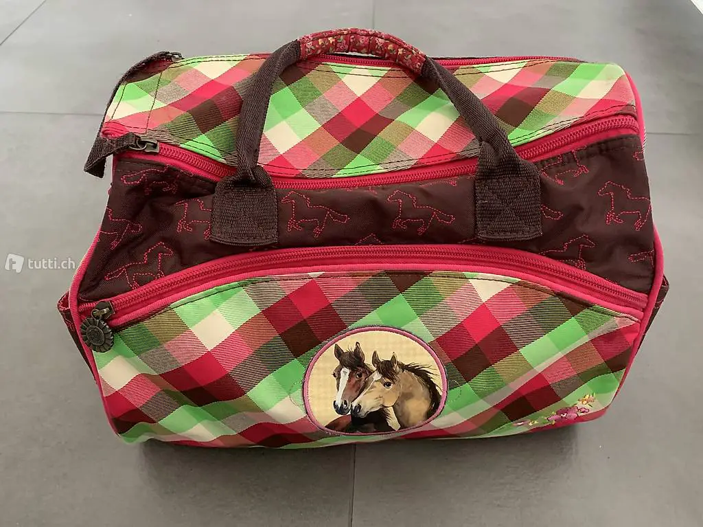 Sporttasche Pferde