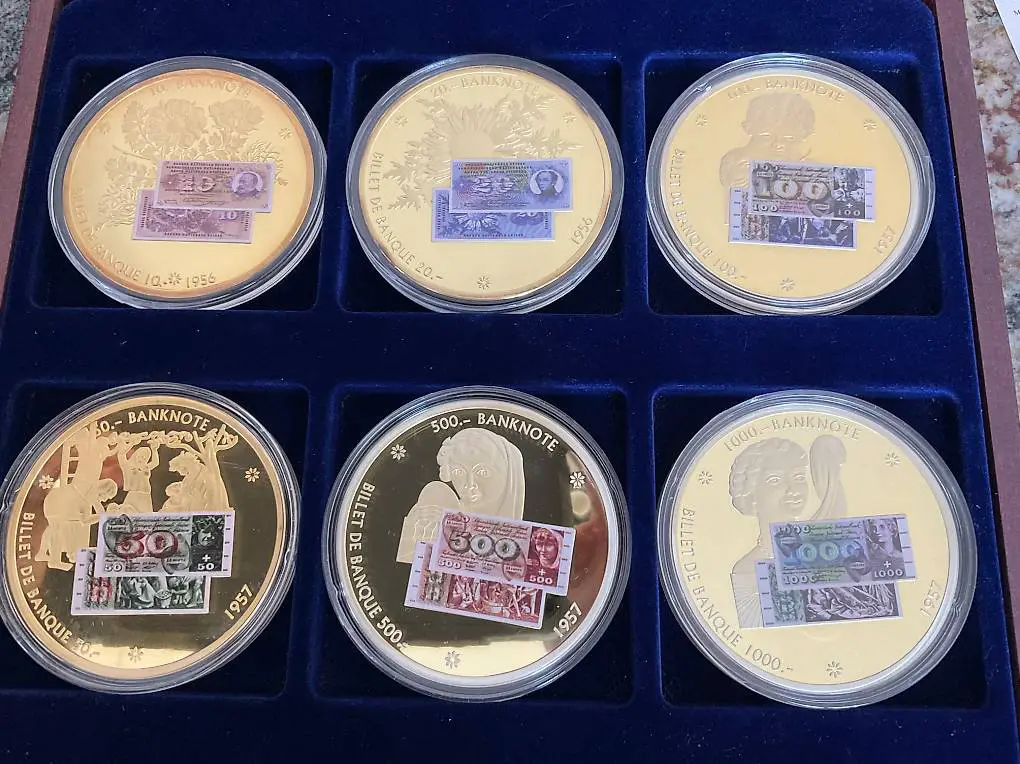 Sammelmünze Banknotenserie
