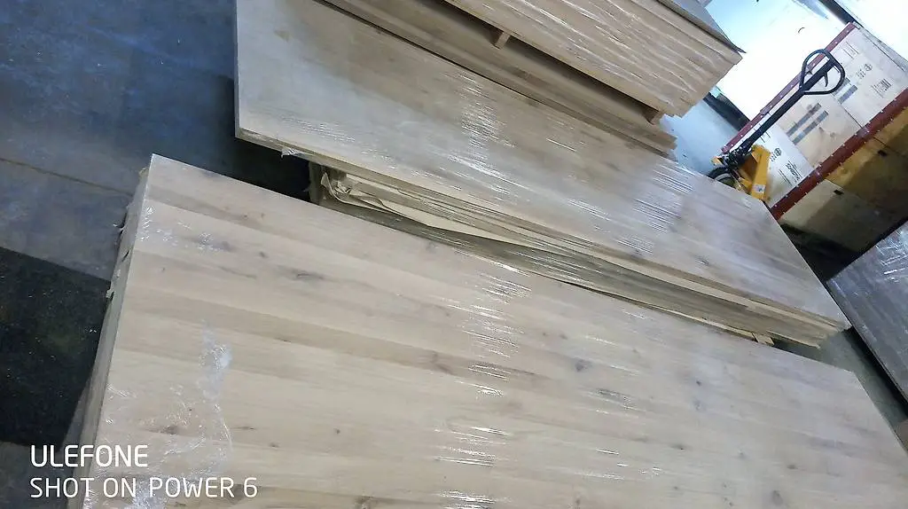 Eiche rustikal 40mm, Längen bis zu 3.5x1Meter Breite.