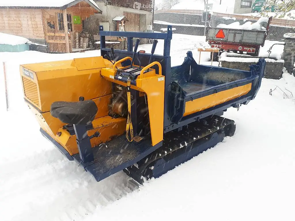 Raupendumper Huki 130 mieten 3 Seitenkipper Diesel