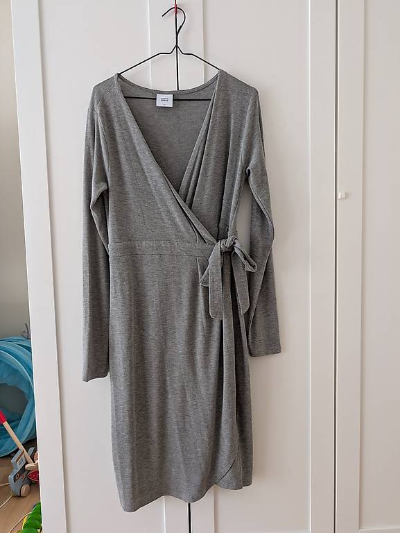 Umstands- / Schwangerschaftskleid Wickelkleid Gr. M