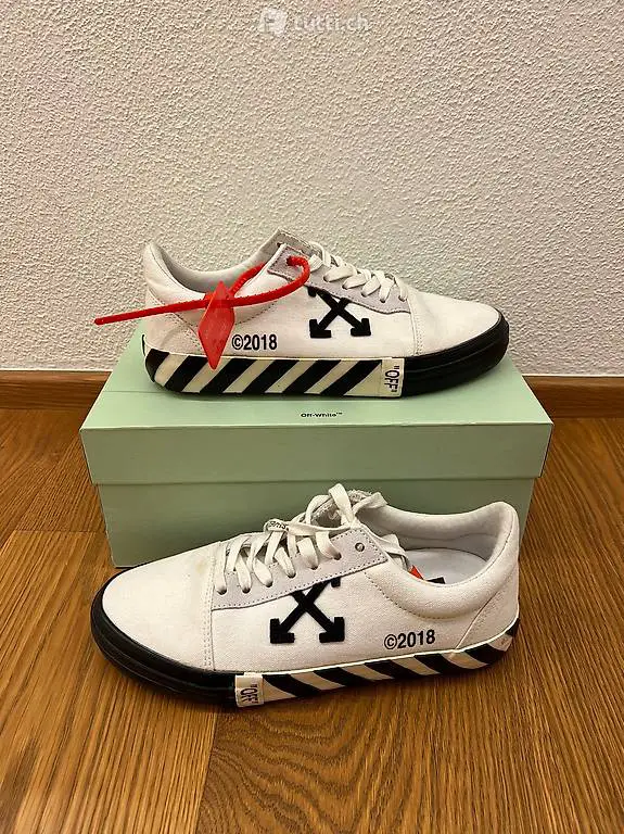 Off White Vulc Low