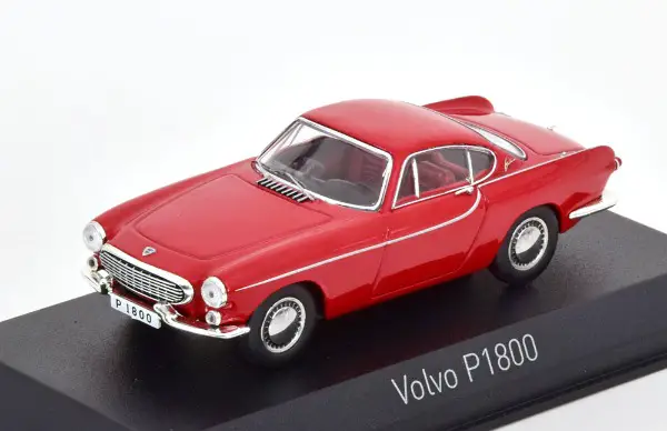 NEU: Volvo P1800 "Jensen" Coupé Phase I 1961-1963 rot 1:43