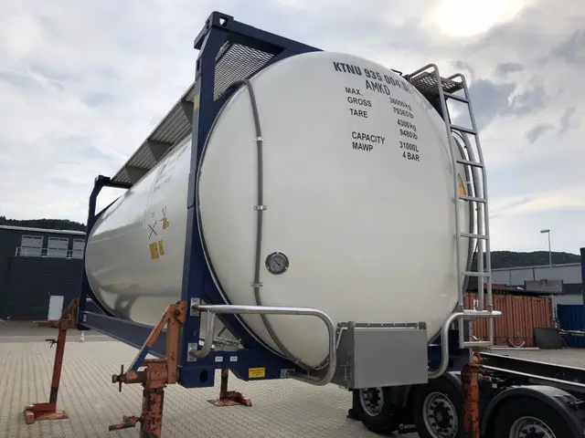 Swap Tankcontainer 31000L NEU, Tankaufbau