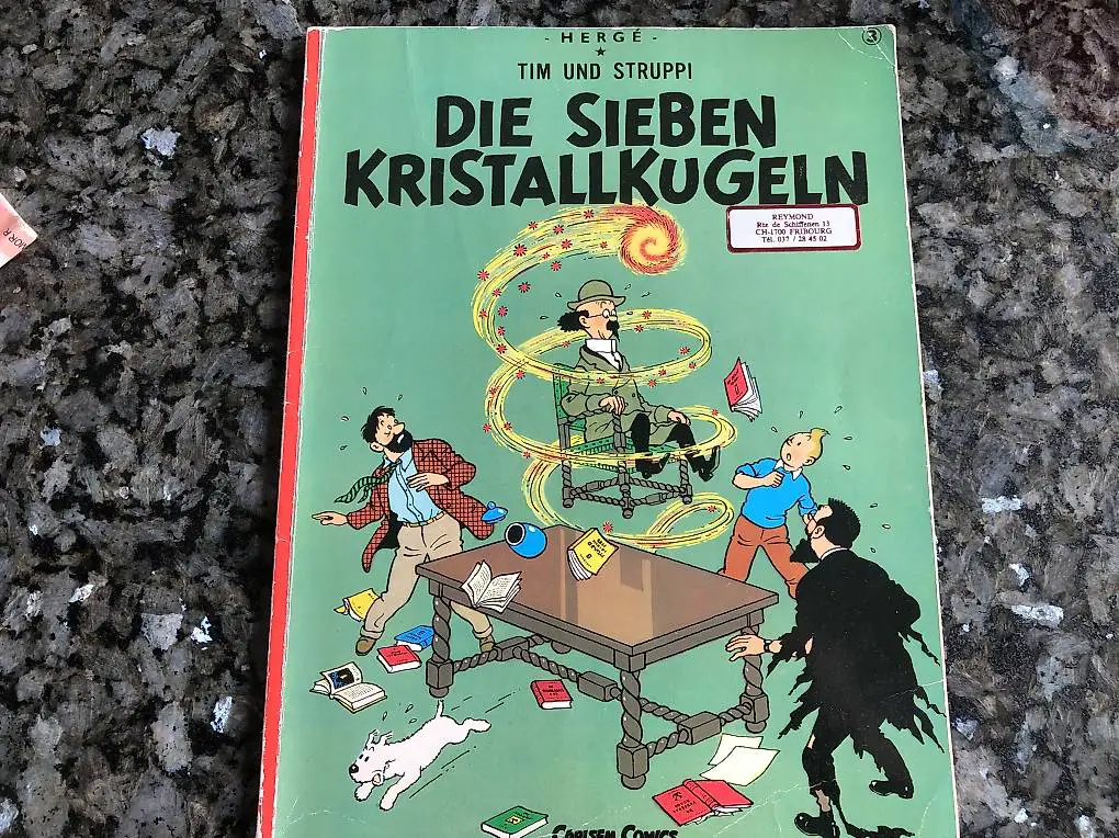 Tim und Struppi die sieben Kristallkugeln