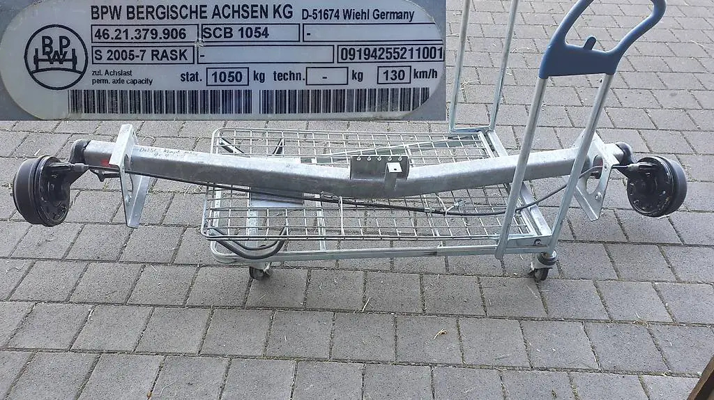 Achse Anhängerachse Fabrikneu Anhänger Wohnwagen Transport