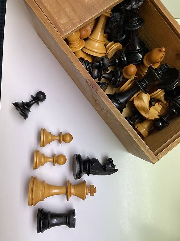 Schachfiguren vollständiges Set
