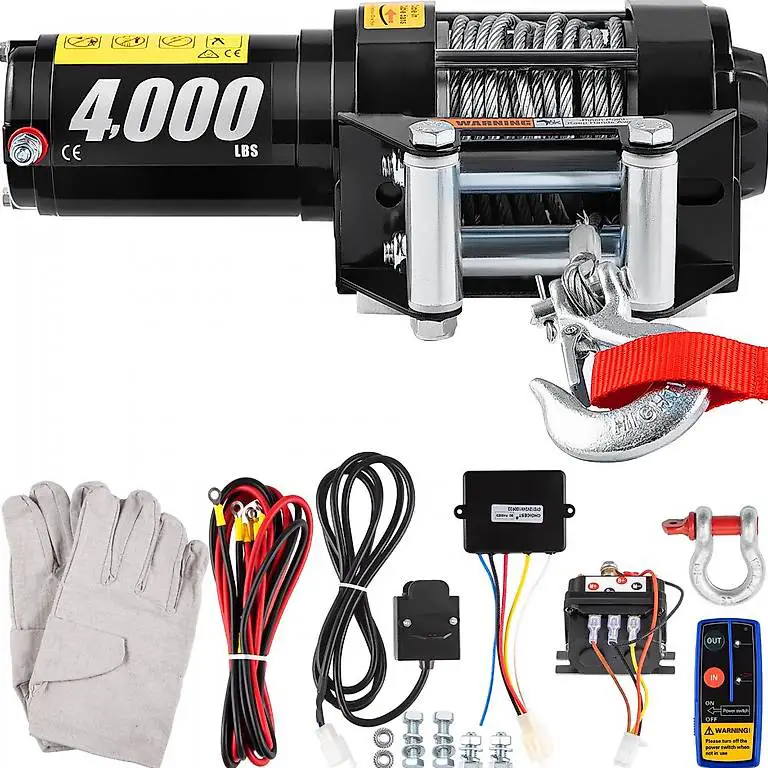 Elektrische seilwinde 4000lbs/1814 kg, Elekt