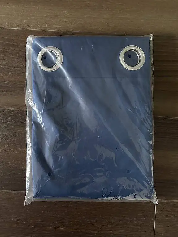 Fertigvorhang dunkelblau 240x280