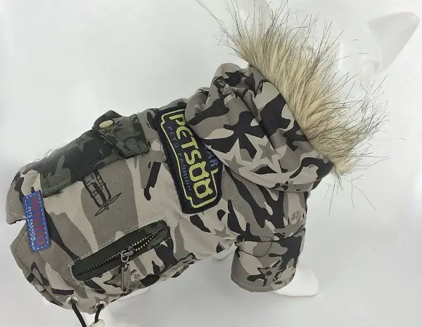  F+M CAMOUFLAGE jacke für chihuahua Gr.S