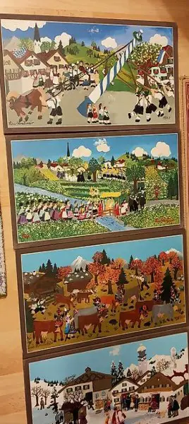 Vier Jahreszeiten Bilder antik