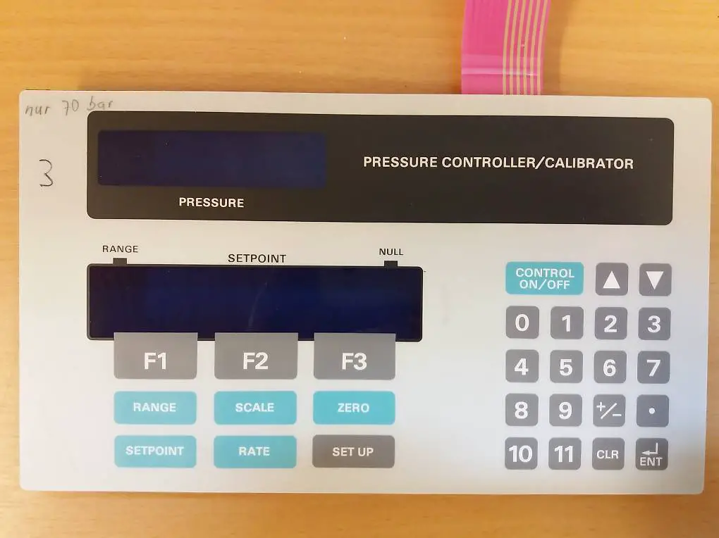 Touchscreen zu DPI 510 Druck Kalibrator