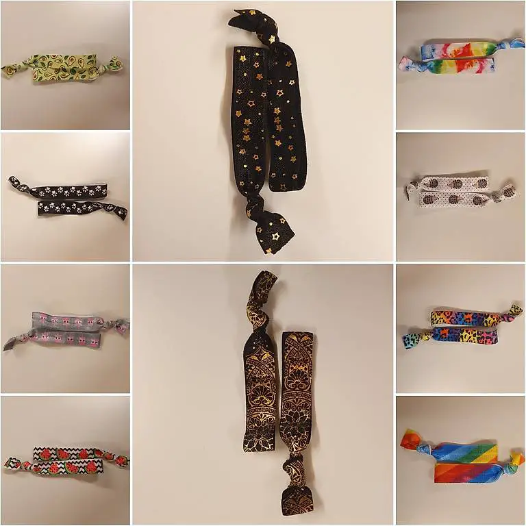 selbstgemachte Haargummi