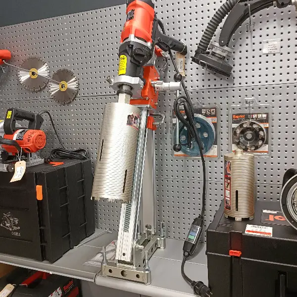 carottatrice completa con telaio KAPRIOL