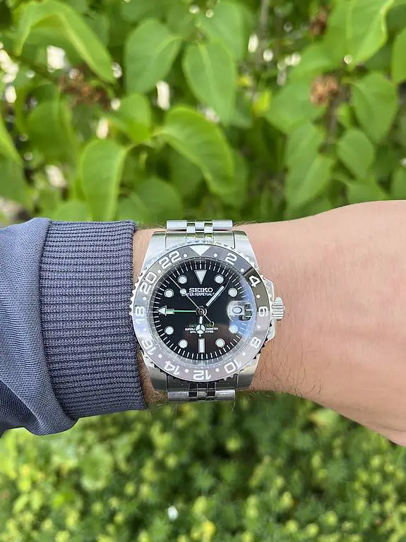 Seiko Mod Bruce Wayne