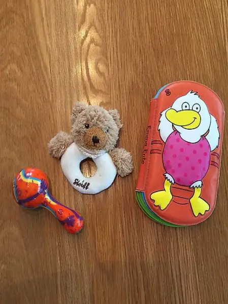 Babyspielzeig Steiff Greifling, Rassel