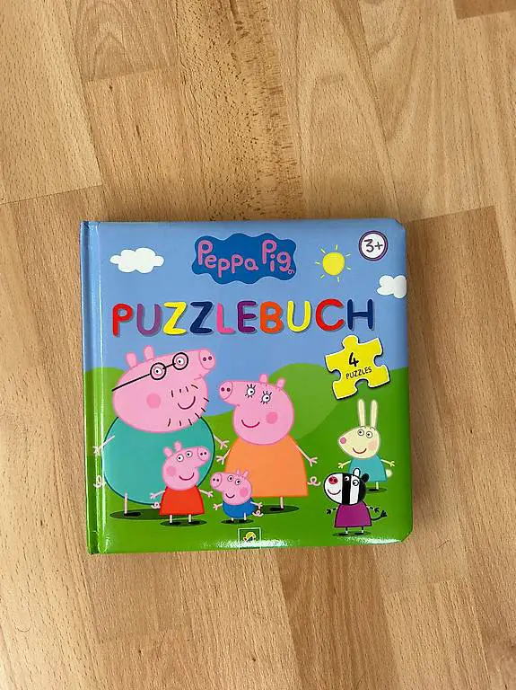 Peppa Puzzlebuch und Puzzle