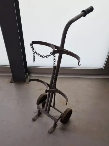 Transportwagen für zwei Gas- oder Druckluftflaschen