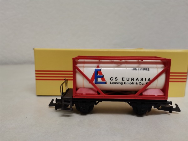 WESA Chemiecontainerwagen CS EURASIA, mit Schachtel