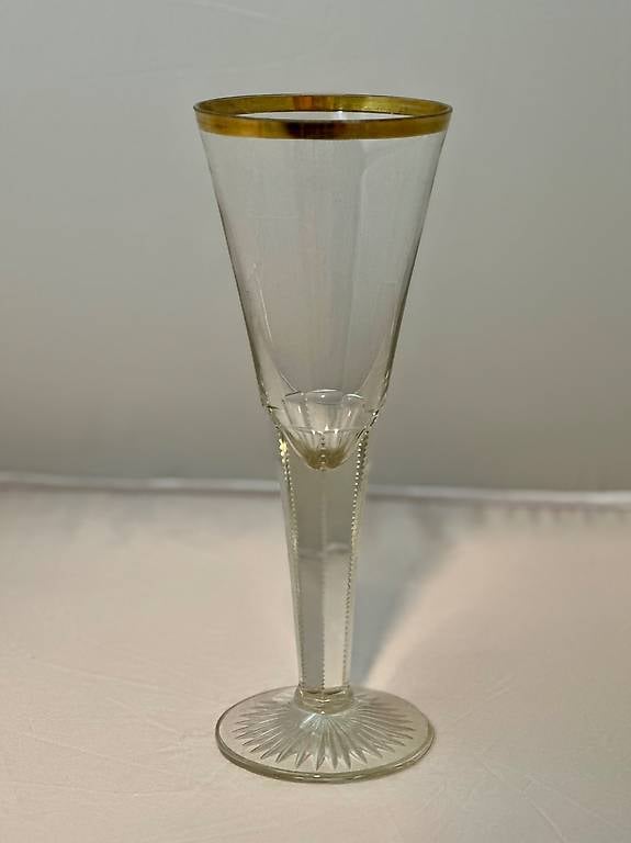 Kristall Vase, Pokal, Kelch - Moser Maharani?