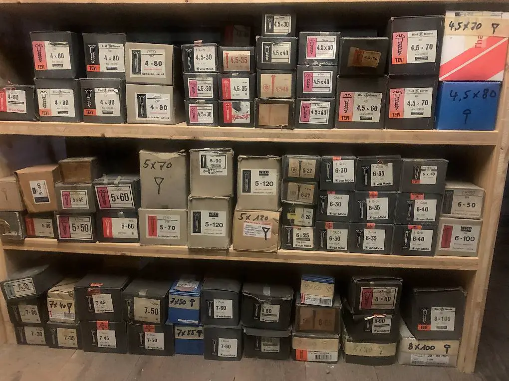 Schlitz- Holzschrauben Rund- und Senkkopf